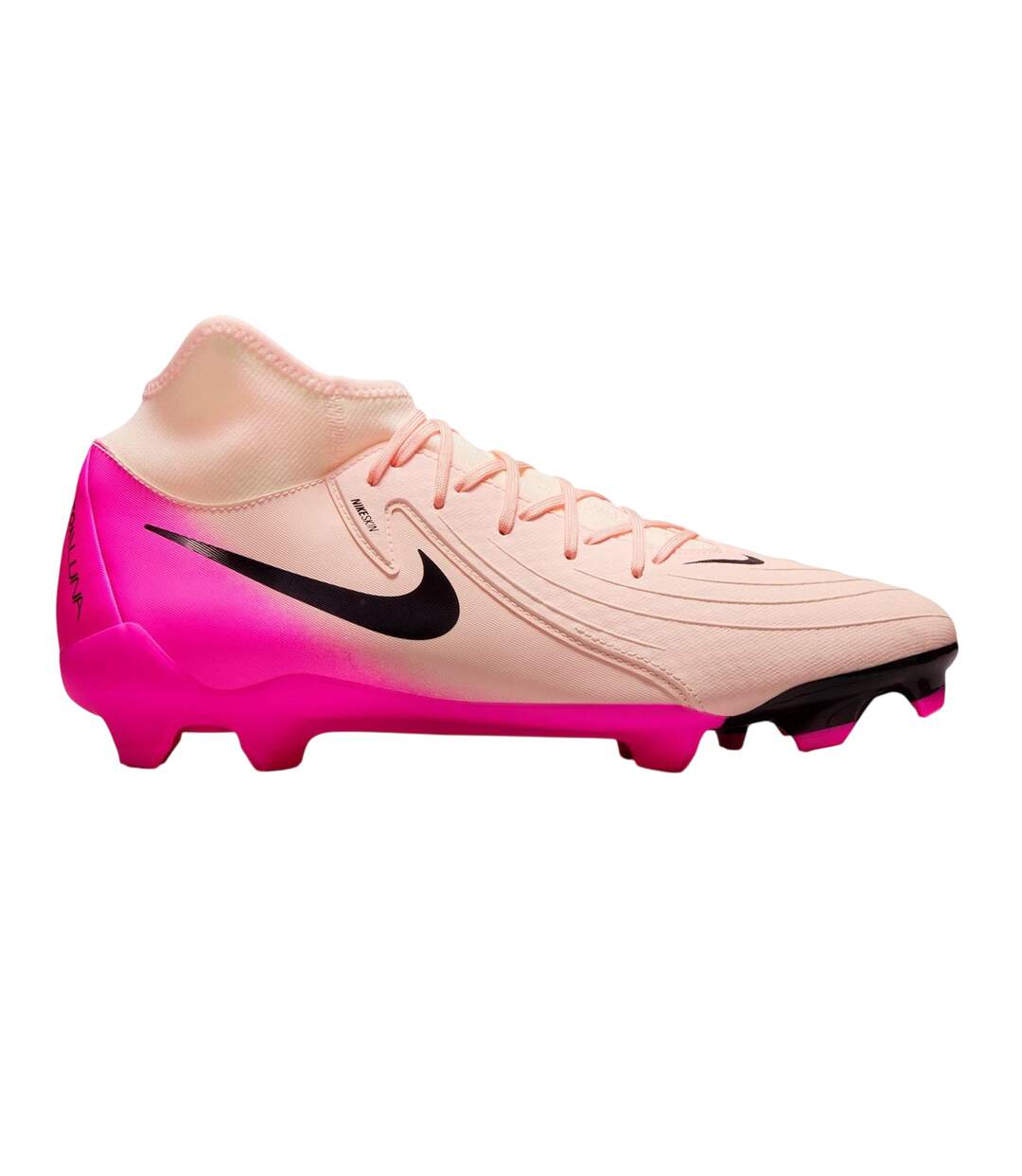 Chaussures De Foot Pour Terrain Ferme Phantom Luna Academy Homme Orange Rose Nike-1