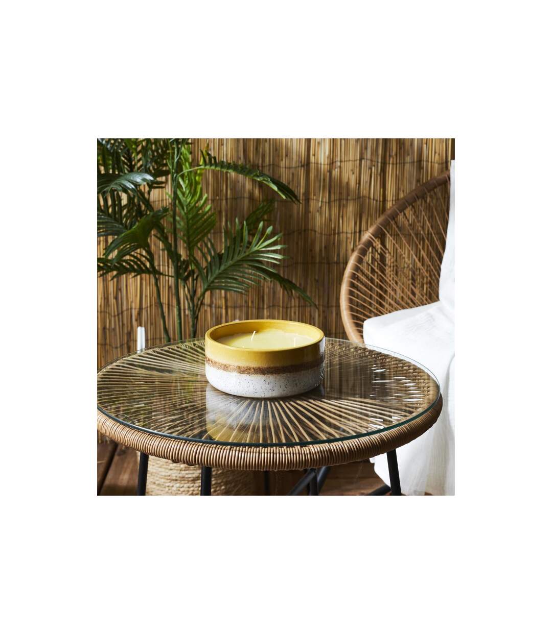 Bougie Parfumée Céramique 330g Citronnelle-3