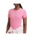 T-shirt rose femme tommy hilfiger slim-1