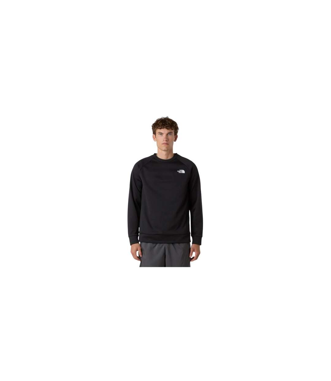 Mens Reaxion 2.0 Raglan Sweatshirt Black The North Face-1