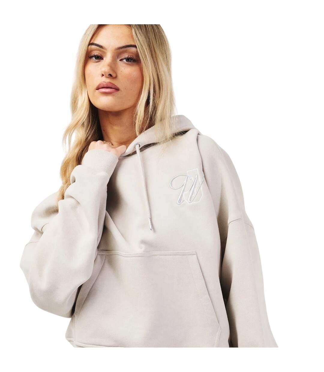Sweat À Capuche Femme Beige Gris Jack Wills-4