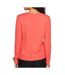 Pull Col V Rose Fluo Femme Vila 69 - 3XL-2