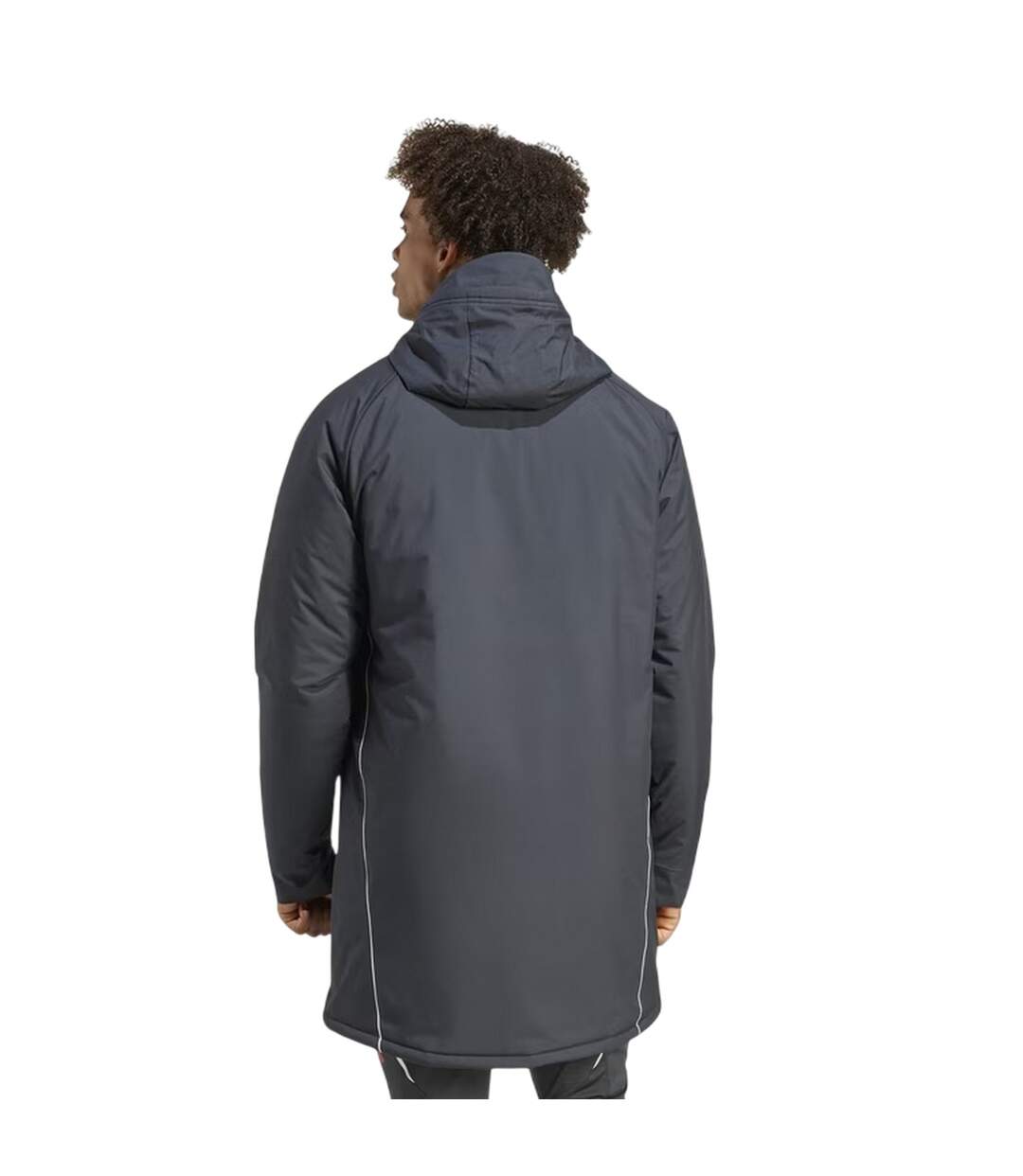 Mens 24/25 Manchester United Fc Parka Carbon Adidas-3