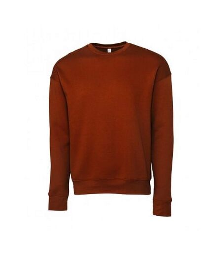 Sweatshirt Unisexe Rouge Orangé Bella + Canvas