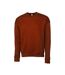 Sweatshirt Unisexe Rouge Orangé Bella + Canvas-1