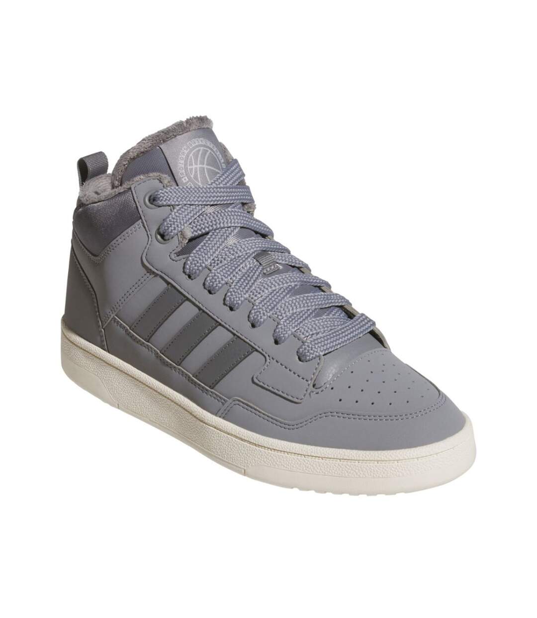 Baskets Rapid Court Homme Gris Argenté Adidas-1
