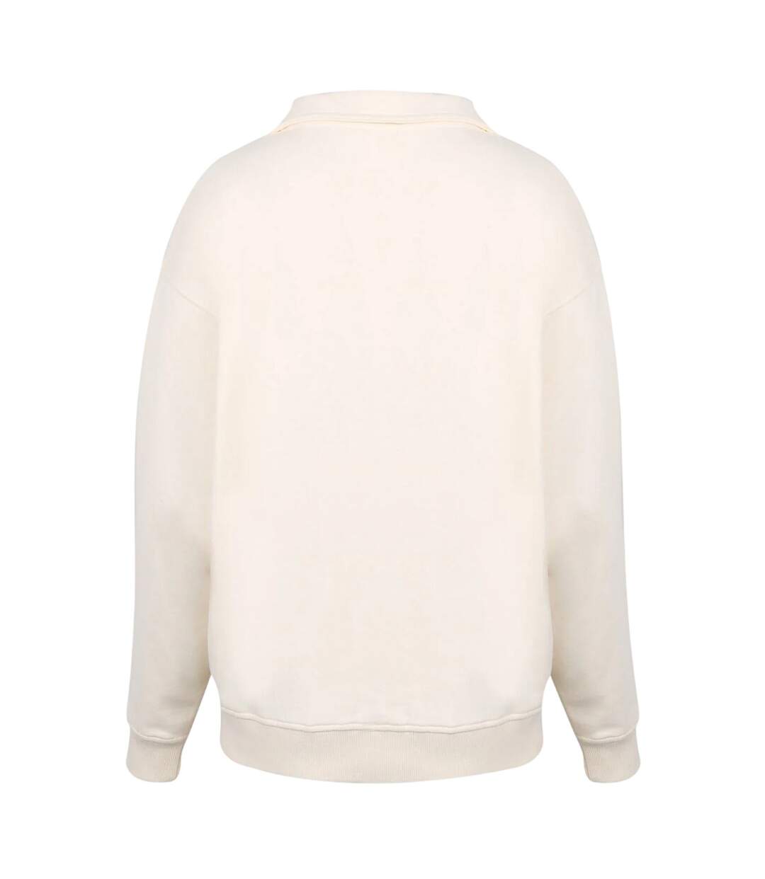 Womens/ladies Country Club Relaxed Fit Tennis Sweatshirt White Slazenger-2