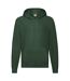 Fruit of the Loom Unisex Adult Lightweight Hooded Sweatshirt (Bottle Green) - UTRW9729