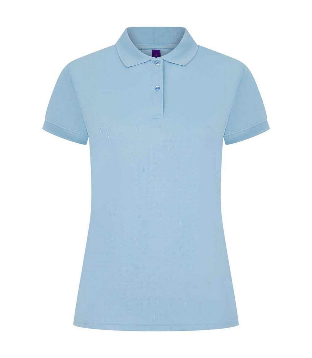 Polo femme bleu clair Henbury-1