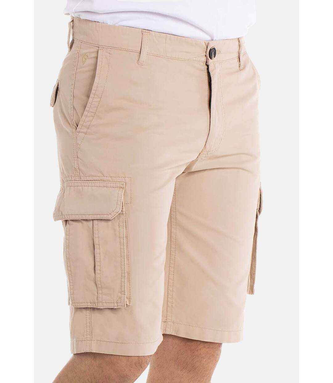Short coupe regular en coton SALVA-4