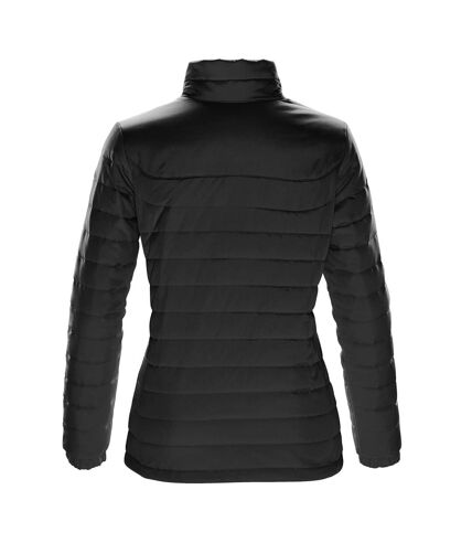 Womens/ladies nautilus quilted pongee jacket black Stormtech