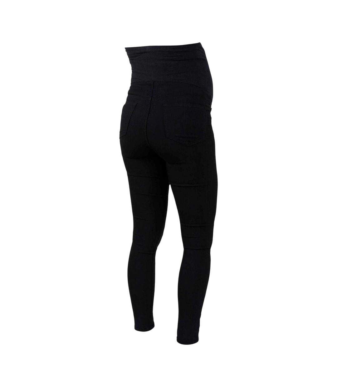 Jegging Motif/style Uni Femme Noir Mamalicious-2