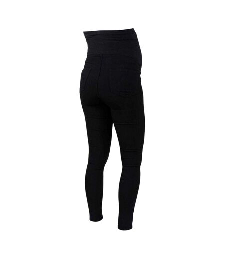 Jegging Motif/style Uni Femme Noir Mamalicious