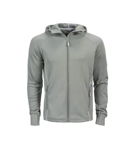 Veste Polaire Northderry Homme Gris Clair James Harvest