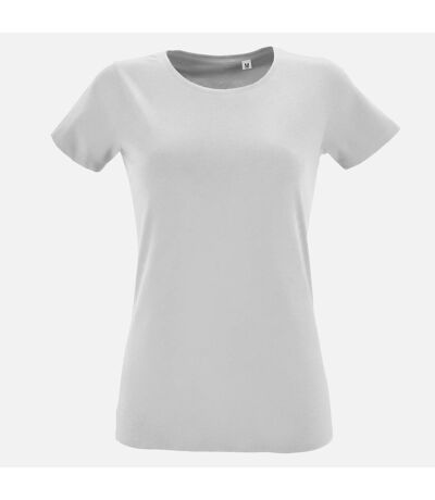SOLS Womens/Ladies Regent Fit Short Sleeve T-Shirt (White)