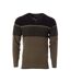 Pull Kaki/Noir Homme RMS26 60963 - L-1