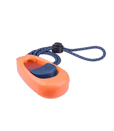 Clicker de dressage pour chiens taille unique corail / bleu marine Coachi Coachi