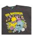 T-shirt No Bother Adulte Charbon Winnie The Pooh-4