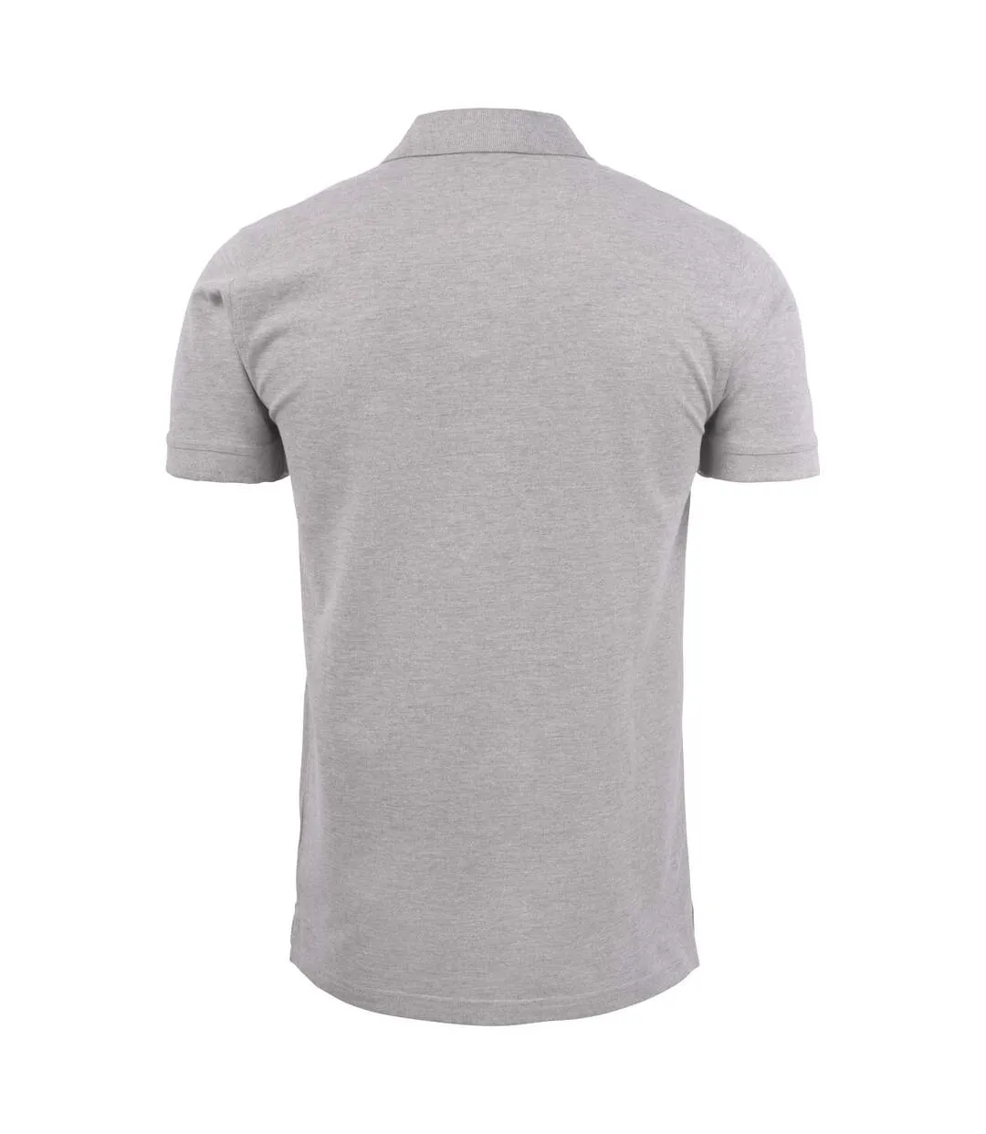 Polo Surf Homme Gris Chiné Printer-4