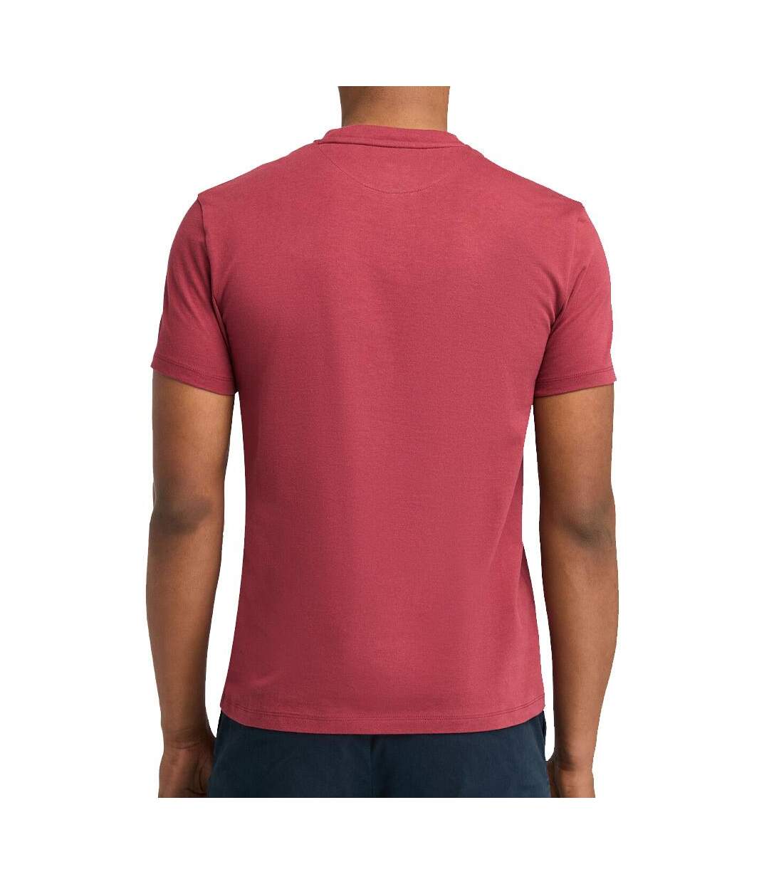 T-Shirt bordeaux homme timberland sleeve tb0-2