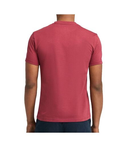 T-Shirt bordeaux homme timberland sleeve tb0