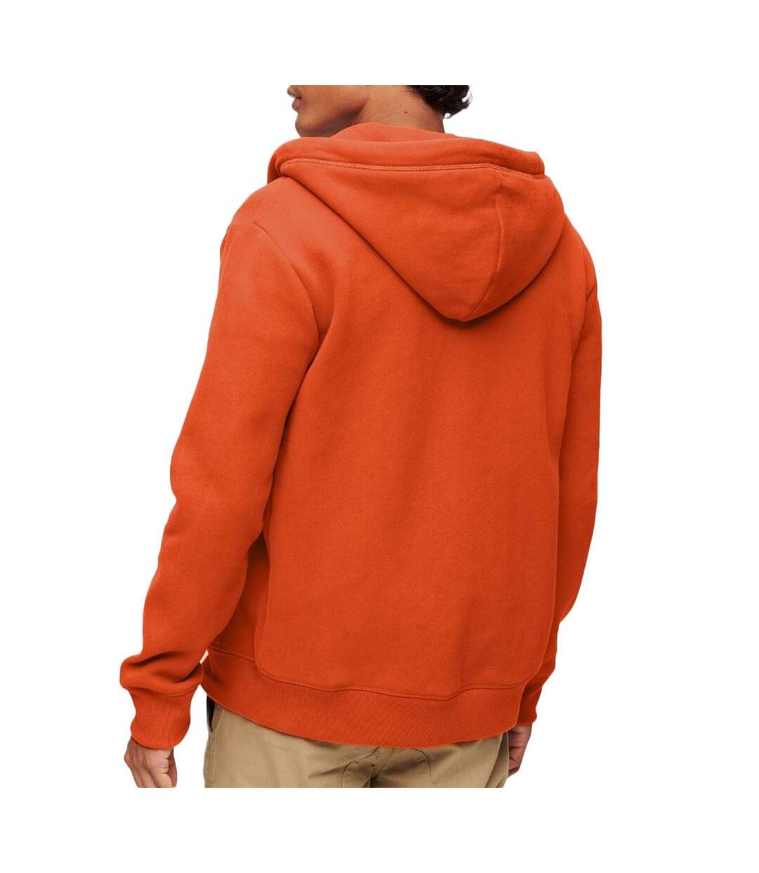 Sweat Zippe Capuche Orange Homme Superdry  Essential - M-2