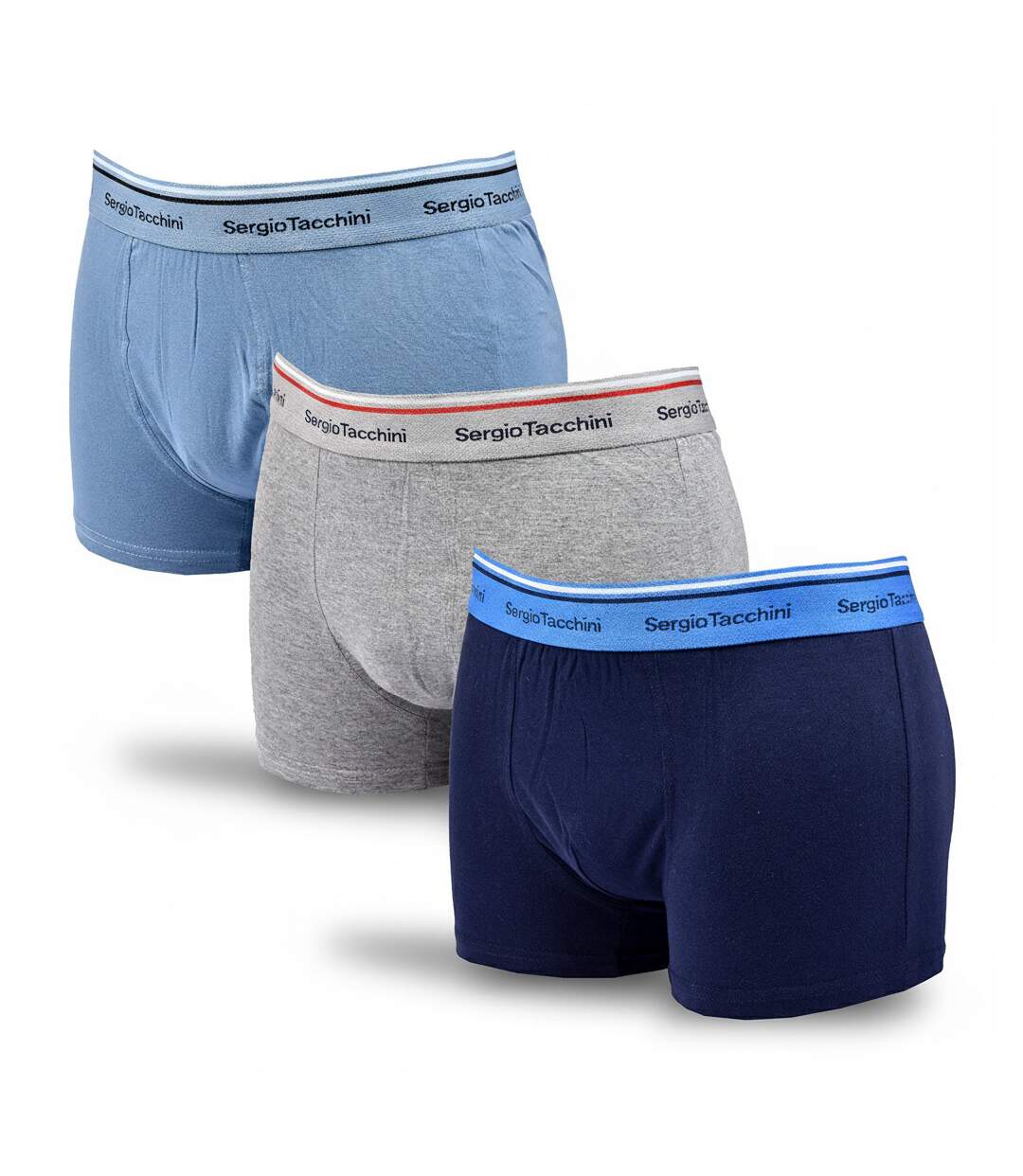 Sergio Tacchini Pack de Boxers Homme  Lot de 3-1