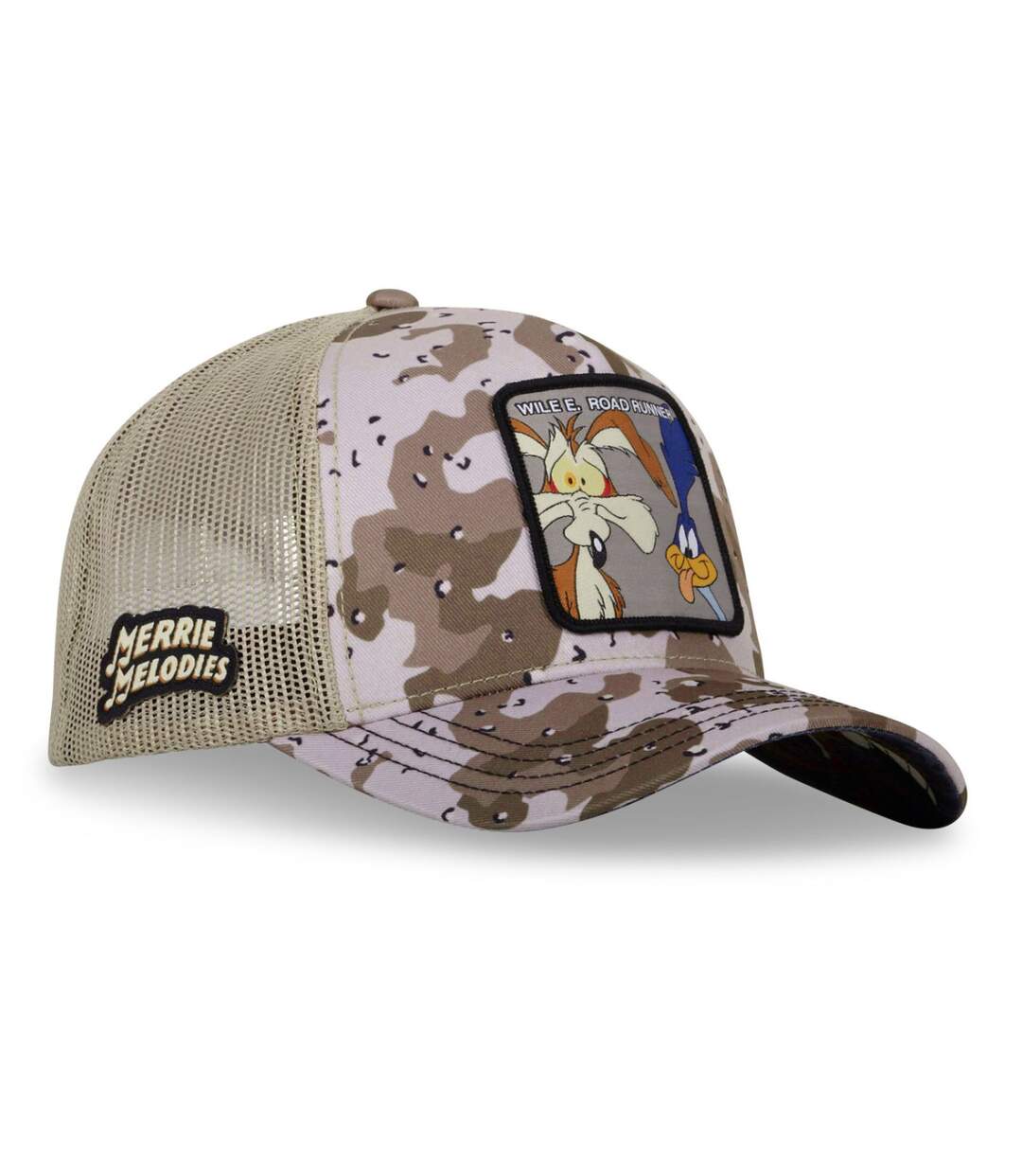 Casquette homme trucker camouflage Looney Tunes Bip Bip Coyote Capslab-4