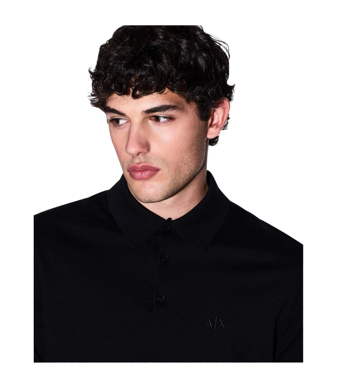 Polo Homme Bleu Marine Armani Exchange-4