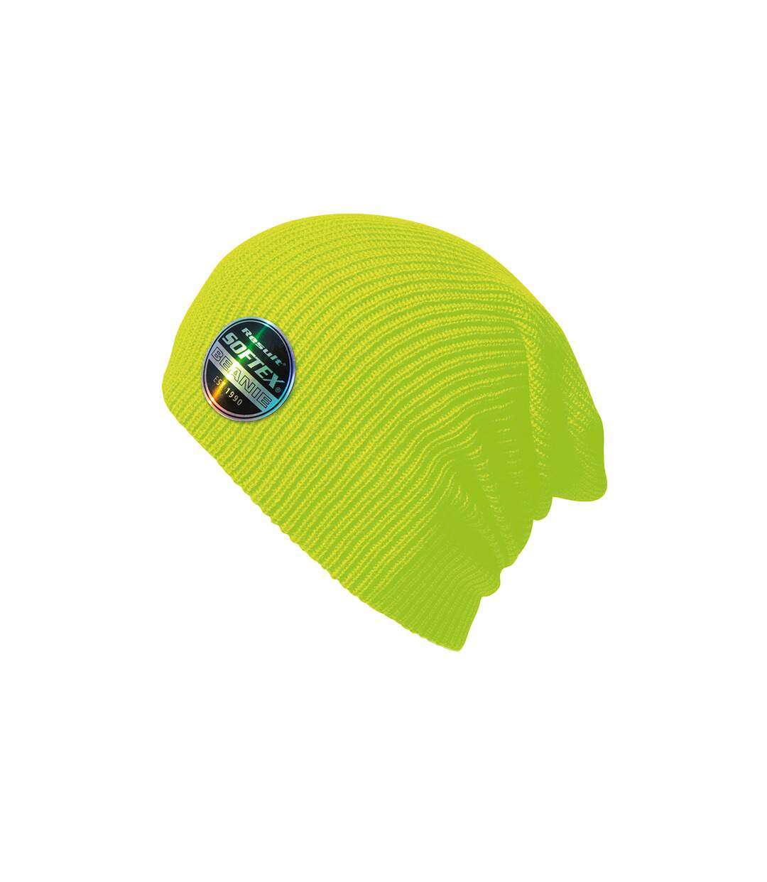 Bonnet adulte jaune fluo Result Core