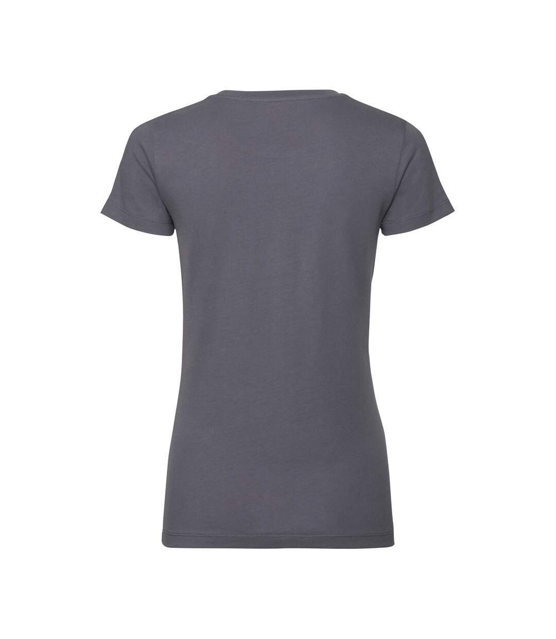 T-shirt Bio Authentic Femme Gris Foncé Russell-2