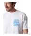 Mens Argyle Waves Regular T-shirt White Saltwell-4