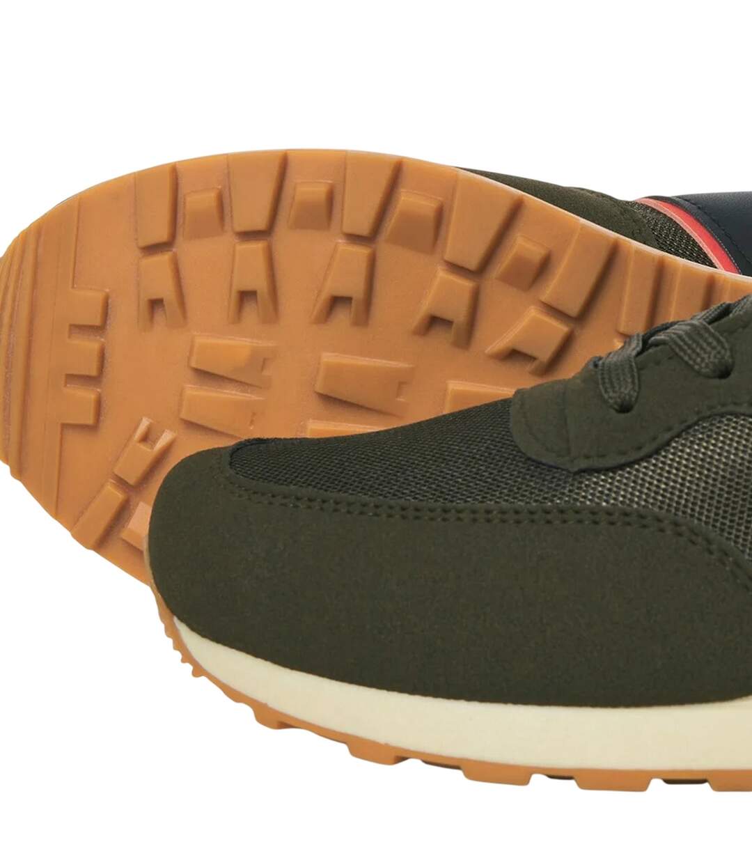 Mens Spirit Runner Trainers Olive Night Jack And Jones-4