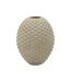 Vase Design en Céramique Pepipas 36cm Gris & Or-1