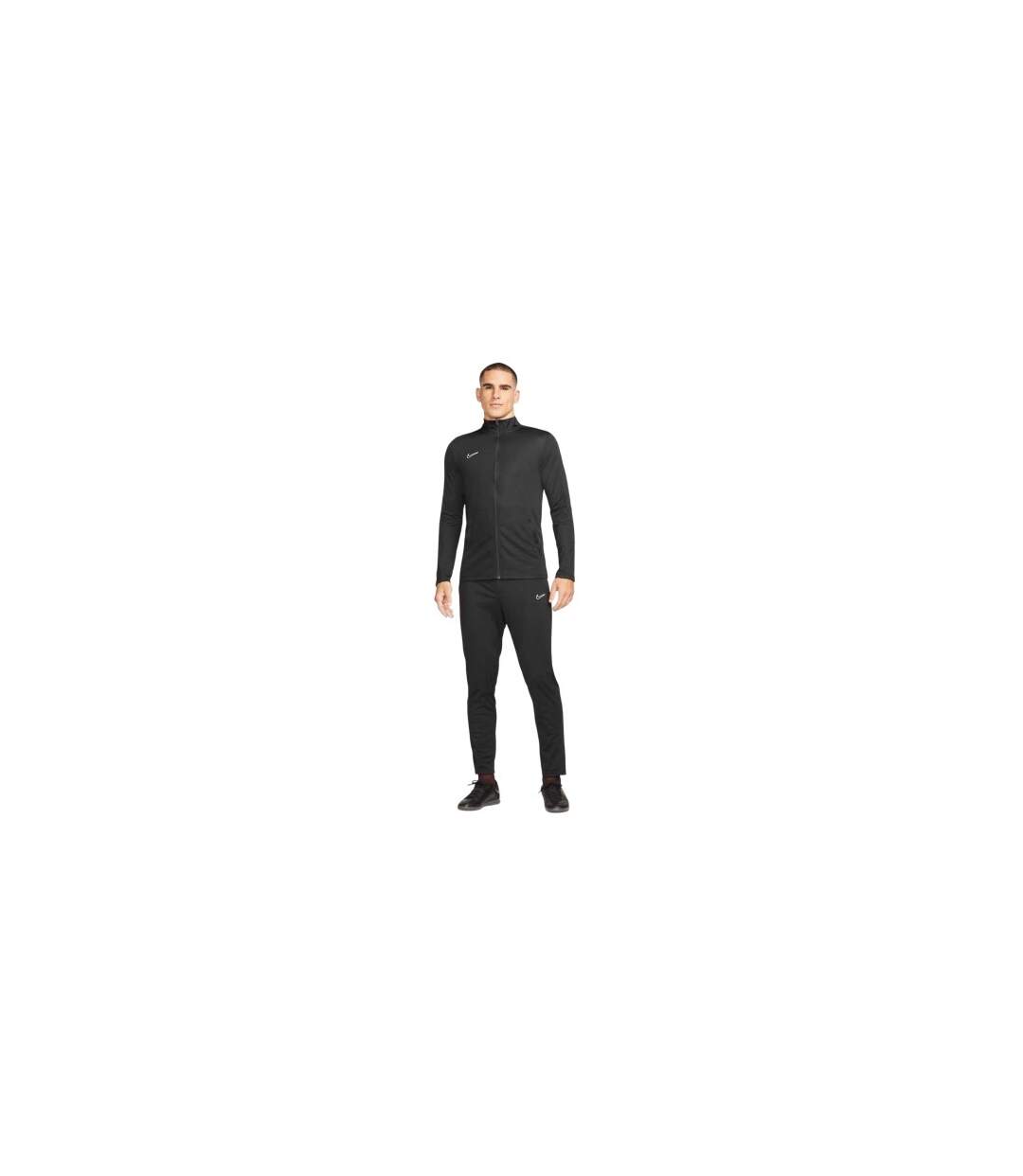 Mens Academy Dri-fit Football Tracksuit Black White Nike-1
