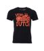 T-shirt Noir Homme Von Dutch TRLOG3 - L