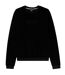 Mens Velour Sweatshirt Black Hugo-2