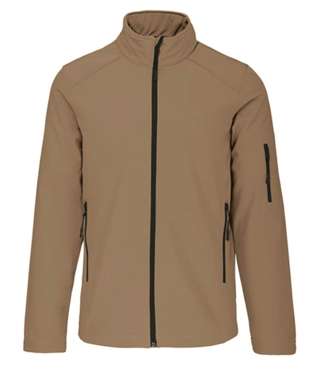 Veste softshell 3 couches - Homme - K401 - beige camel-1