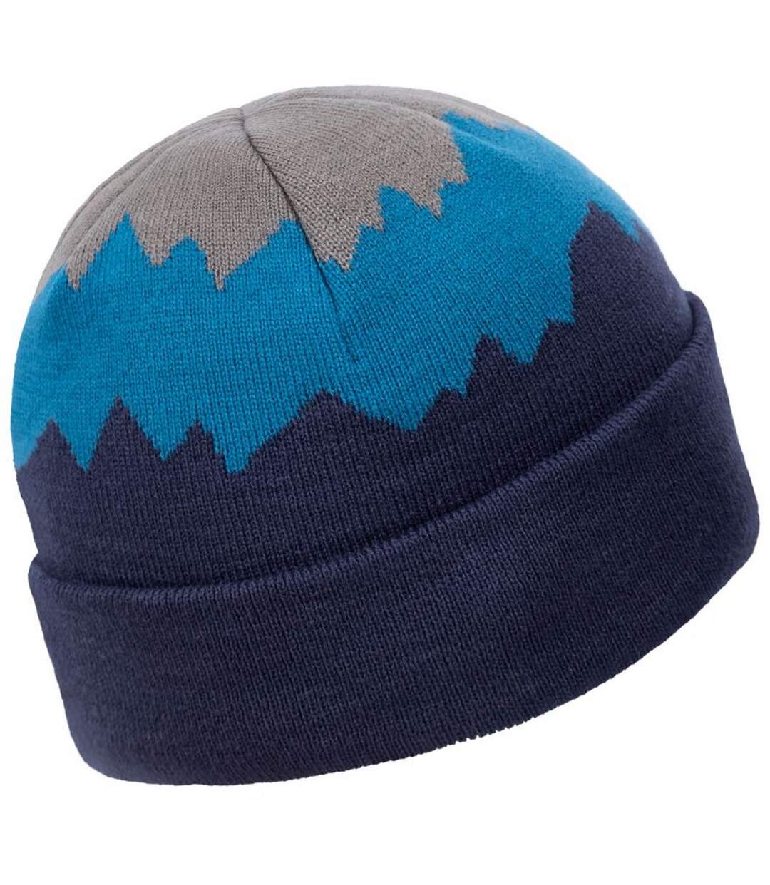 Bonnet cobbler homme gris orage / bleu vif / bleu marine Trespass