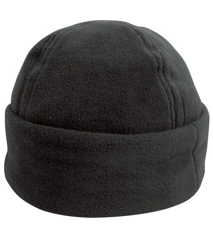 Result Unisex Winter Essentials Active Fleece Ski Bob Hat (Black)