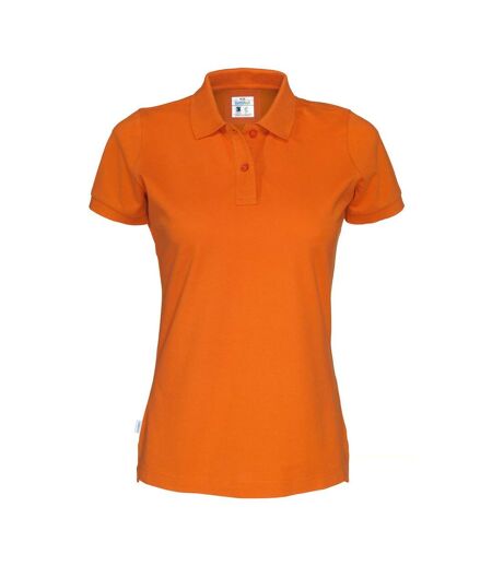 Cottover Womens/Ladies Pique Lady T-Shirt (Orange) - UTUB250