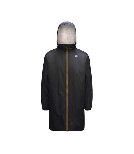 Parka Longue Noire Unisexe K-WAY Le Vrai 3.0 Eiffel Orsetto - L