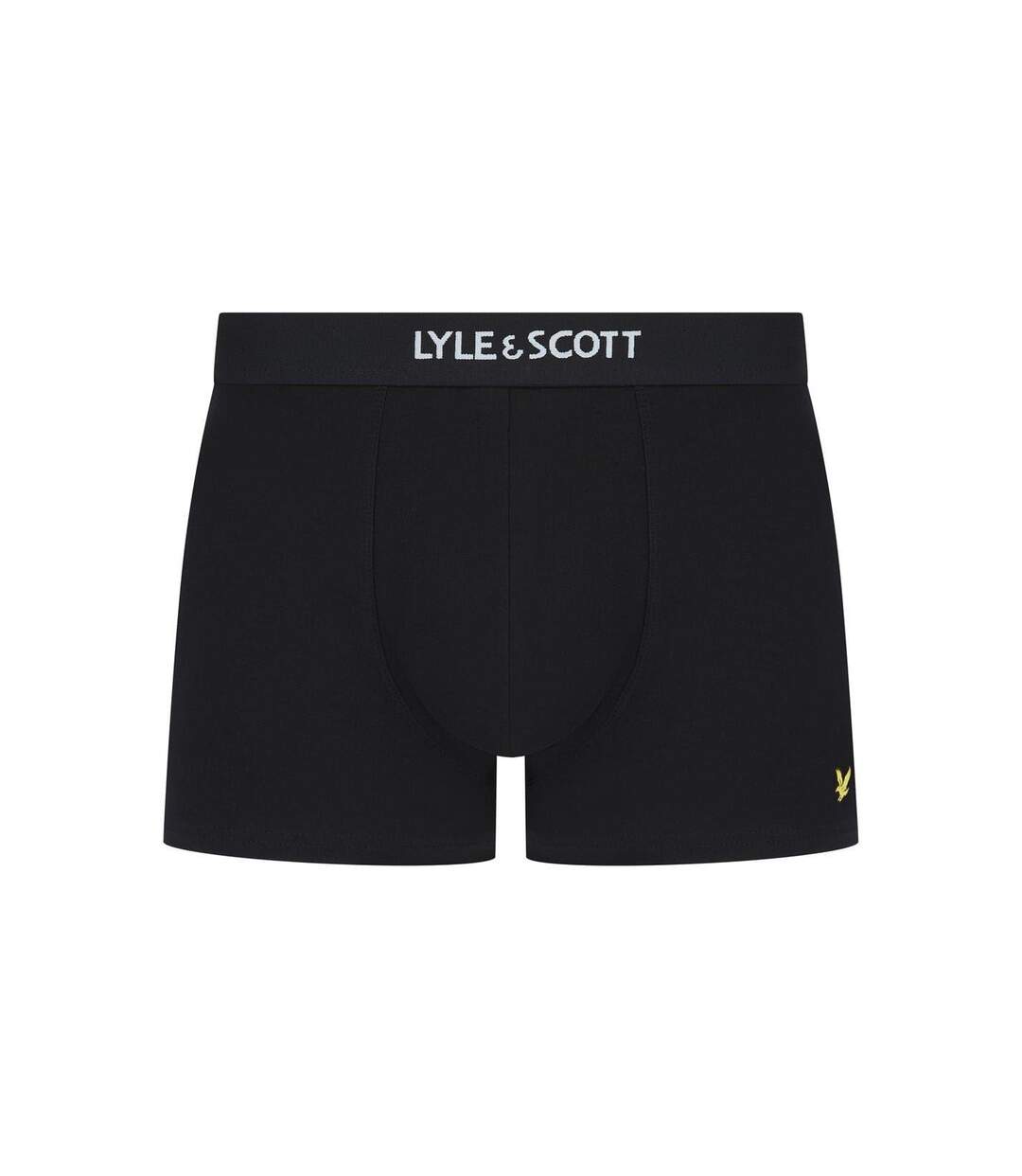 Pack Of 3  Mens Devon Boxer Shorts  Black Ivy White Lyle & Scott-4