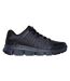 Womens/ladies Hotmelt Lace Up Trainers Charcoal Black Skechers-3