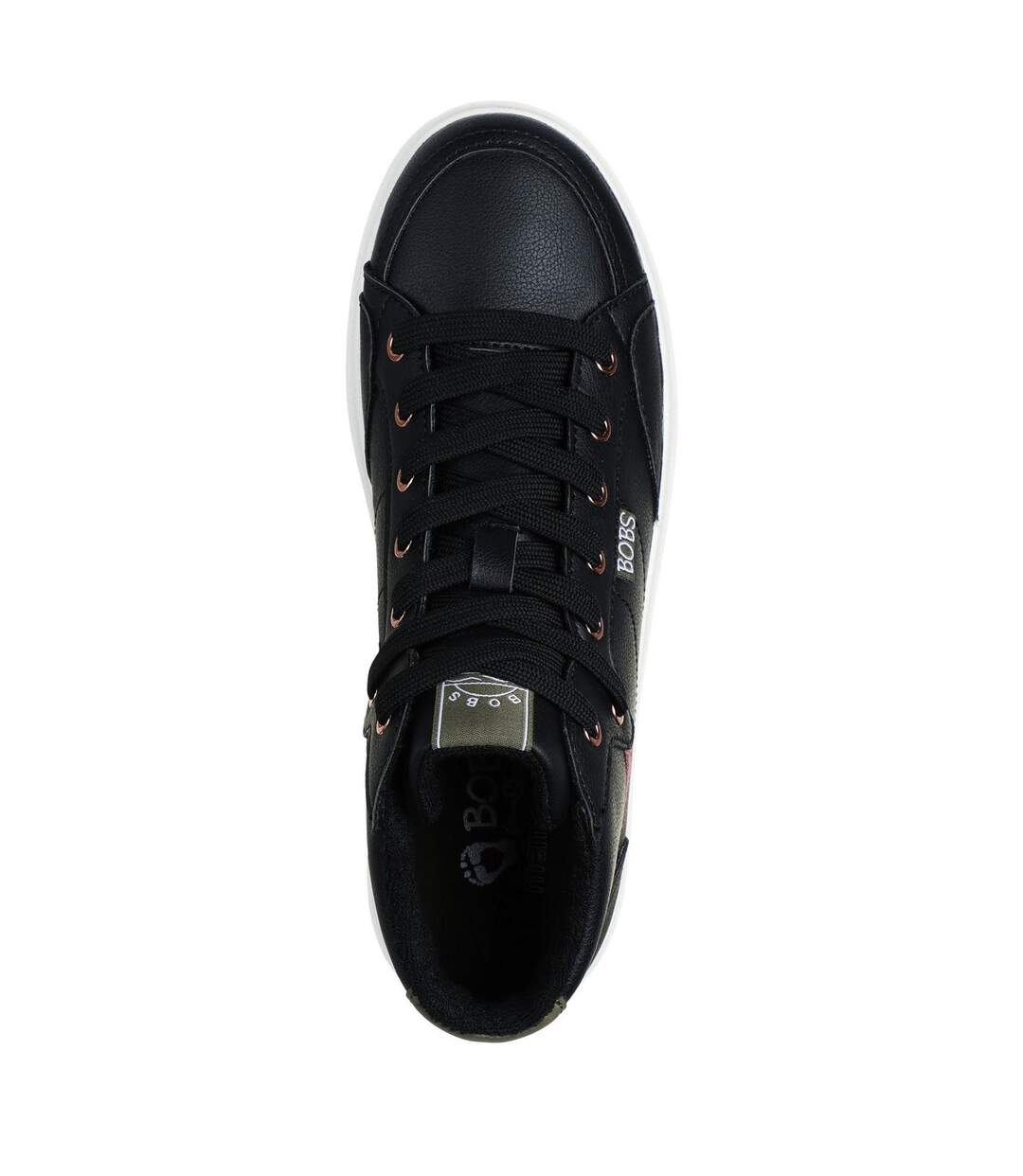Baskets Bobs Dvine Femme Noir Skechers-3