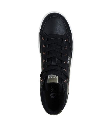 Baskets Bobs Dvine Femme Noir Skechers
