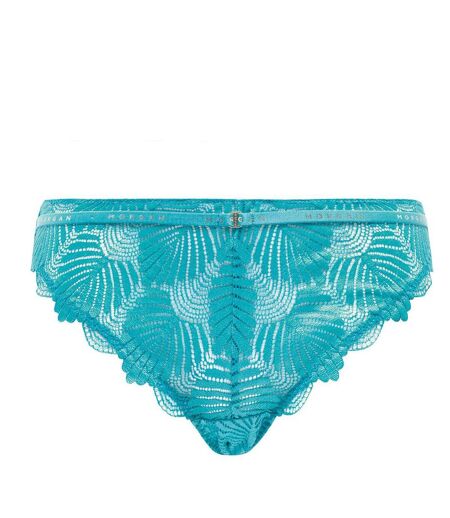 Culotte turquoise Zoe Dentelle