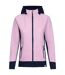 Womens/ladies Sophy Active Full Zip Hoodie Carnation Marl Trespass-2