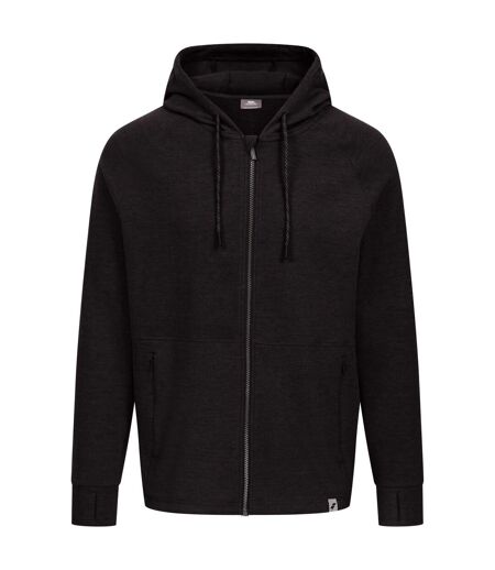 Mens Rocky Active Full Zip Hoodie Black Marl Trespass