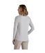 Womens/ladies Akona Stripe Nosilife Long-sleeved T-shirt Blue Navy Craghoppers-3